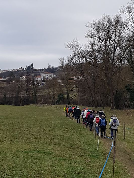 13 en direction de la borne