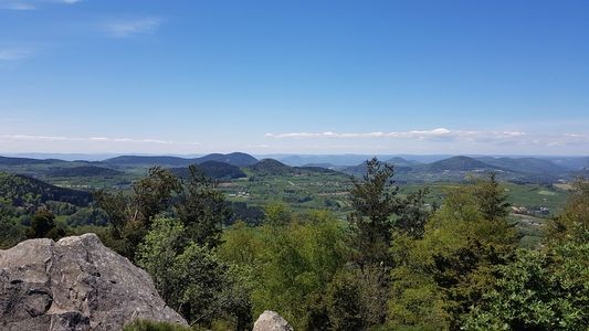  panorama depuis le sommet du suc les ollieres